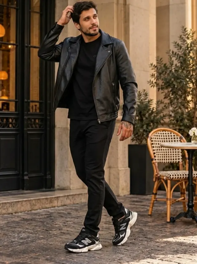 Look com jaqueta
