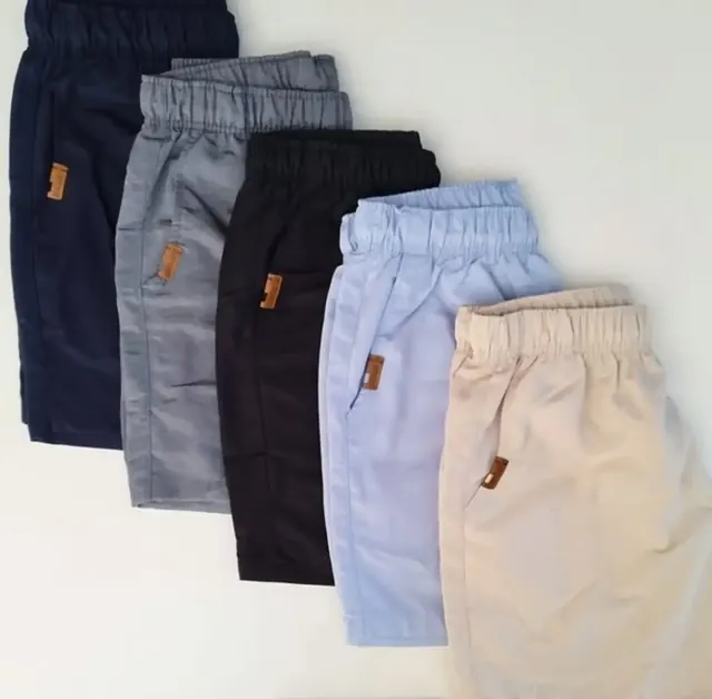 Bermudas em cinco cores